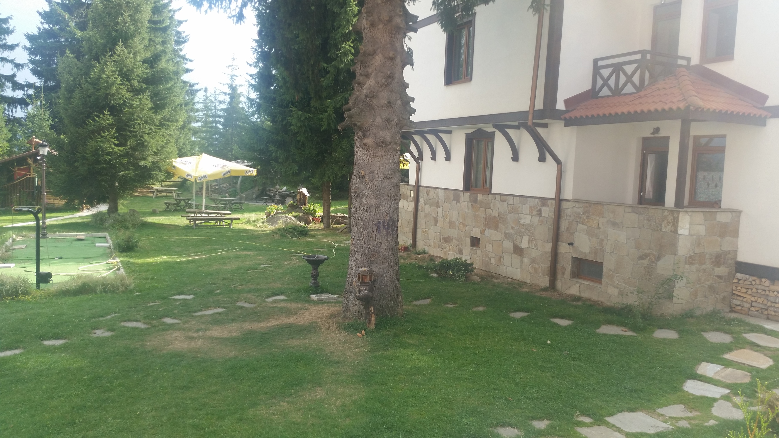 View from terrace